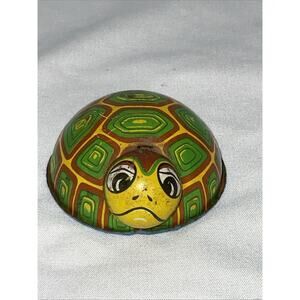 VTG Vintage KOYO Turtle Friction Toy Tinplate Made In Japan 1950S